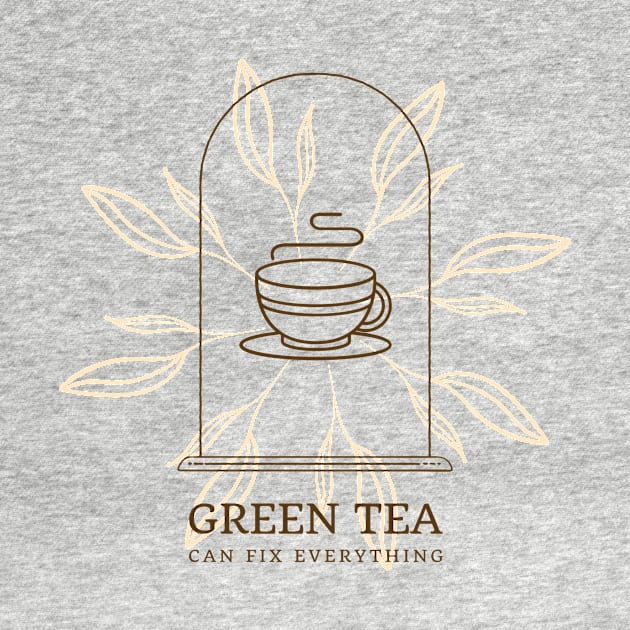 Green Tea can fix Everything by Octeapus